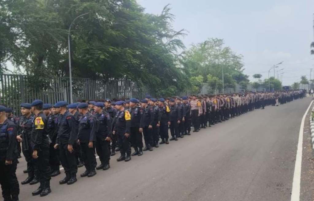 2.503 Aparat Amankan Lanjutan Liga 1 Persebaya vs Bali&nbsp;United