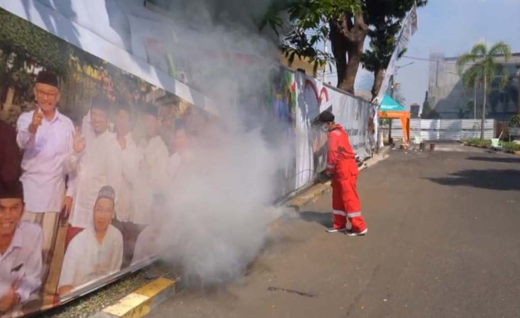 PPIH Embarkasi Surabaya Rutin Lakukan&nbsp;Fogging