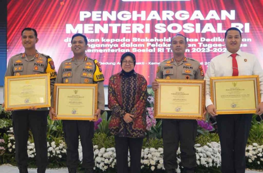 Sukses Tangani Kasus Anak, Kapolres Magetan Raih Penghargaan dari Kemensos&nbsp;RI