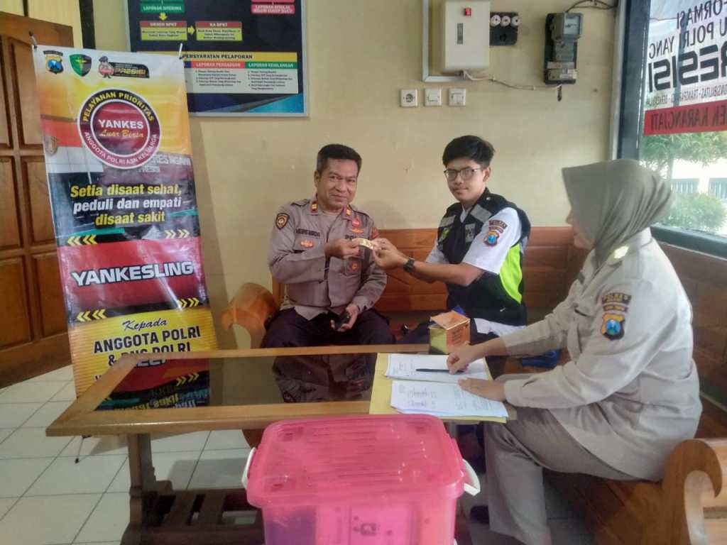 Dokkes Polres Ngawi Yankesling ke Polsek