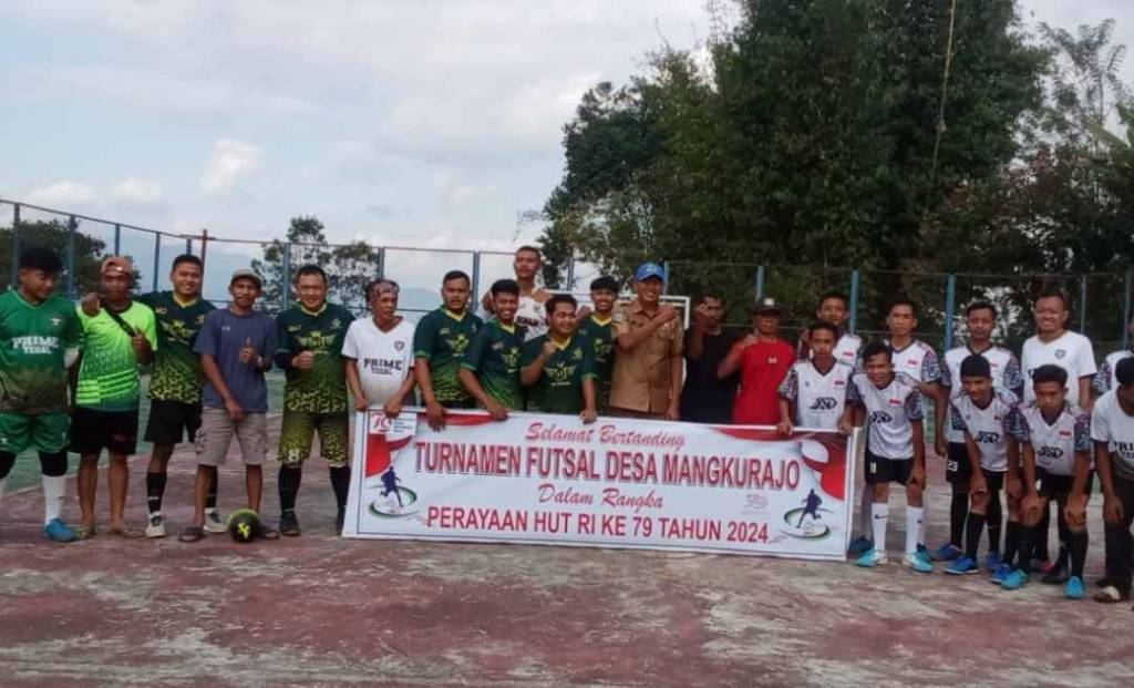 Meriahkan HUT RI, Pj Kades M Sukri Gelar Turnamen&nbsp;Futsal