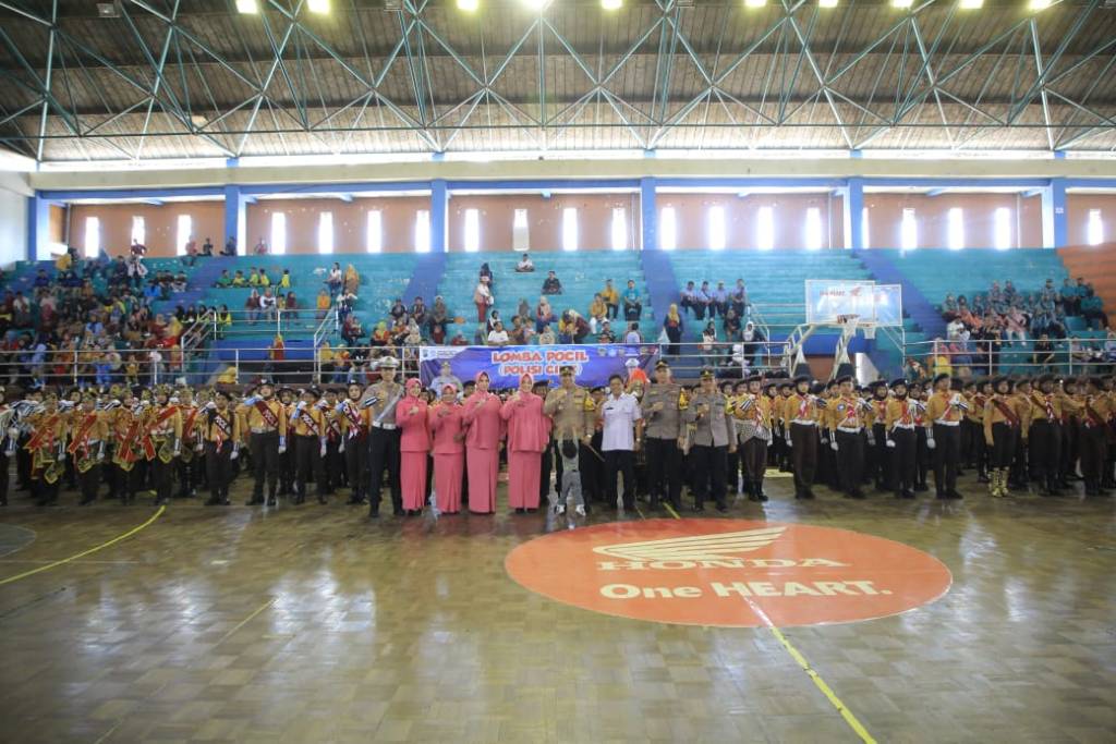 Wah, Polisi Cilik Penuhi GOR Wilis&nbsp;Madiun