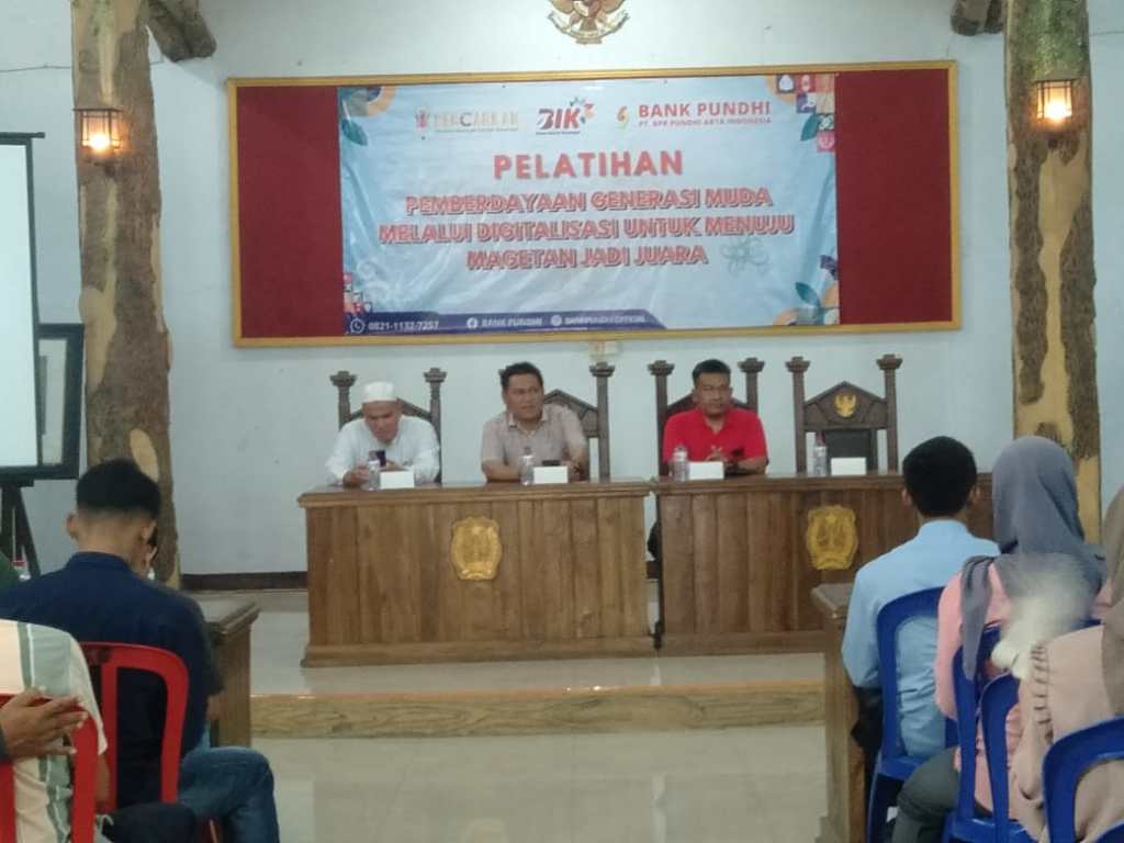 Generasi Muda Kartar Magetan Dilatih Kelola Medsos Hasilkan Pundi&nbsp;Uang